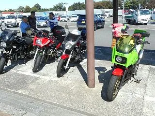 GPZ900R：クラブの秋ツーで、まさか…