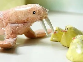『ティッシュのセイウチさん＆ひよこさんズ…