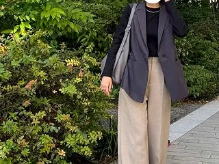 慌ただしい中で手持ち服でなんとか決めた！…