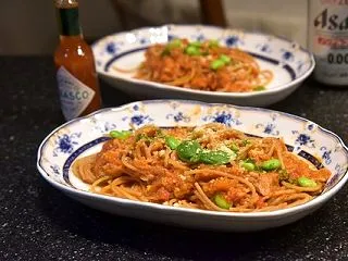 ツナのトマトパスタ
