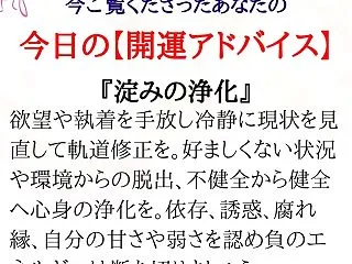 ★あなたの「今日の開運アドバイス」です。