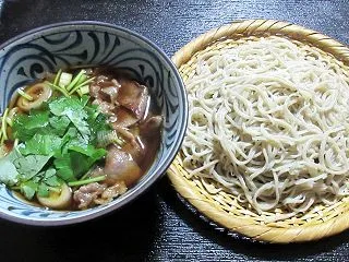 今日の昼そば(肉つけそば)