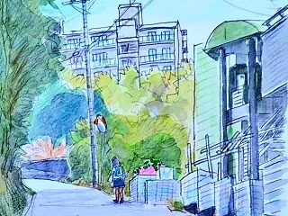 町田・下山崎の風景です。