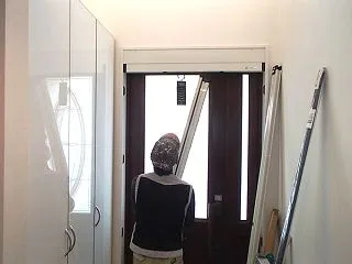 LIXIL しまえるんですα 玄関ドアに…