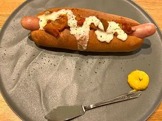 サンピコごうつでまるひめポークのホットド…