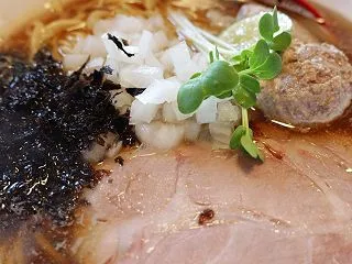 四代目 むじゃきの秋刀魚煮干そば。食べ終…