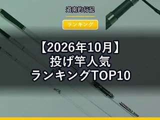 【2026年10月】投げ竿人気ランキング…