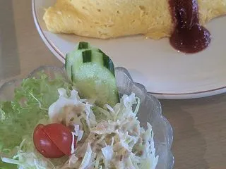 オムライスランチセット(^o^)