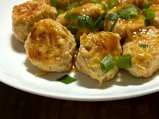 えのき入り照り焼き鶏つくね