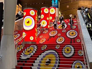 難波駅がすごいことになってました
