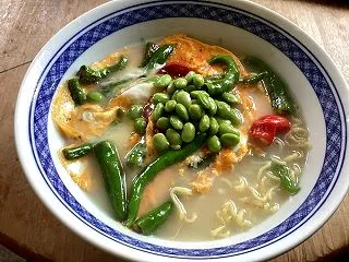 インスタントラーメンなれど天津ラーメン風…