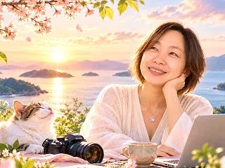 「うれしかった。でも」の前で、一度、句点…