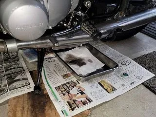 白マッハ 智ちゃん号 さらなるオイル漏れ…