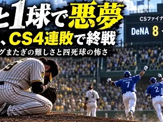 阪神タイガース、初のセ・リーグ連覇なるも…