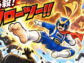 片麻痺おじさん！大空を舞え！必殺！クロー…