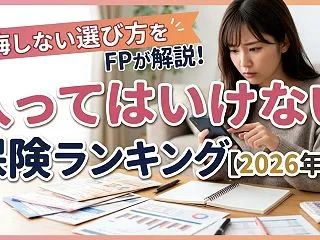 【2026年最新】入ってはいけない保険ラ…