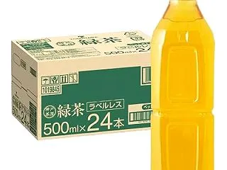 神戸茶房 緑茶 ラベルレス 500ml×…