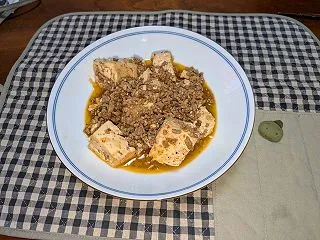 一日一品 ミニマル麻婆豆腐