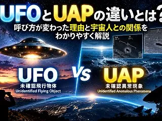 UFOとUAPの違いとは？呼び方が変わっ…
