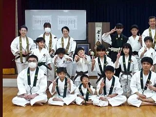 今日の修練：達磨祭（大人の部）＆入門式で…