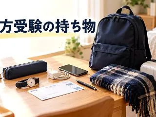 【遠方受験の持ち物】大学受験の便利グッズ…