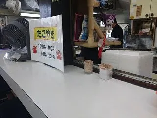 ほていやのたこ焼き・・・