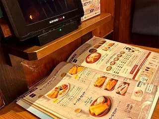 モーニング ポテサラトーストセット@びっ…