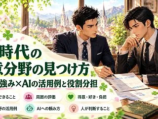 AI時代の得意分野の見つけ方｜自分の強み…