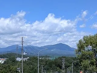 まだ晴れが続いています！