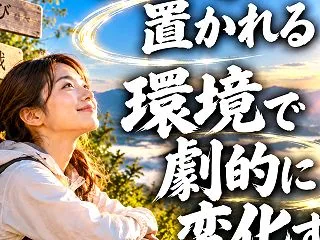 人間は置かれる環境で劇的に変化する【今日…