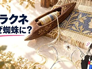 アラクネとは？機織りの名手が蜘蛛に変えら…