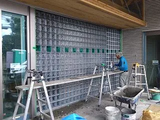 ガラスブロック・建築工事