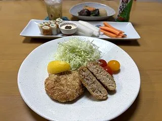 手作りメンチカツ☆煮物☆ウラン