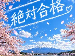 絶対合格しますように……合格祈願のスマホ…