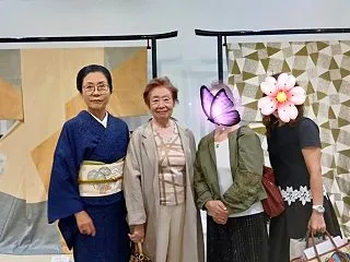 横河代表とフラワーショーで高島屋の日本伝…
