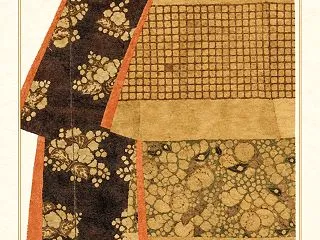 辻が花染めとは｜絞りと描絵が重なる草花の…