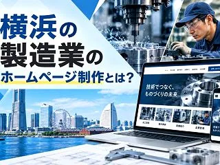 横浜の製造業のホームページ制作｜新規取引…
