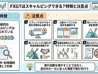 FXGTはスキャルピングできる？特徴と注…