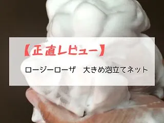 【正直レビュー】ロージーローザ 大きめ泡…