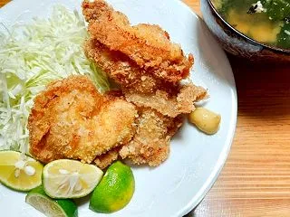 昨日の晩御飯「紙カツ」
