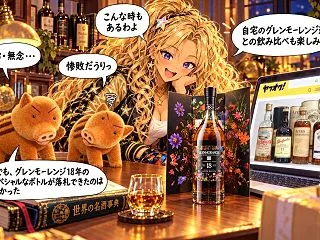 オークションの楽しみ ウイスキー地雷ボト…