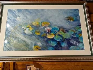 展示用絵画 NO5. (睡蓮の池)