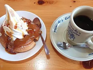 コメダ珈琲店の限定シロノワールキャラメル…