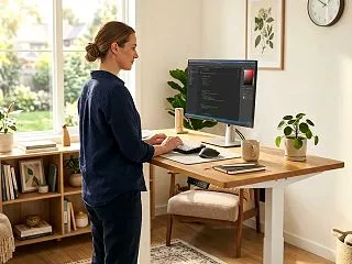 【座りっぱなしは現代の喫煙】電動昇降デス…
