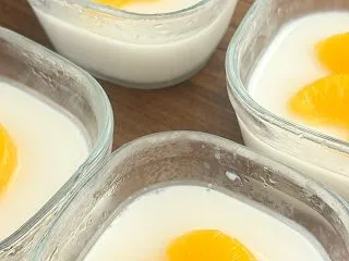 杏仁豆腐 美味しい❣️