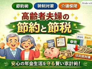 【2026年版】高齢者夫婦の節約と節税～…