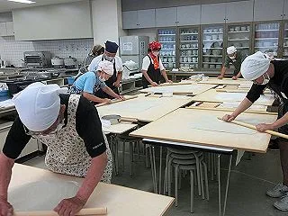 浅口市中央公民館手打ちそば入門講座
