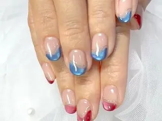 浜松市の推しカラーネイル｜マグネットで輝…