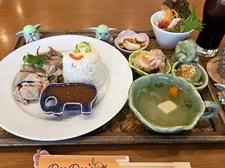 友達とランチ
