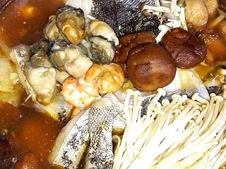 晩御飯「レモン鍋」